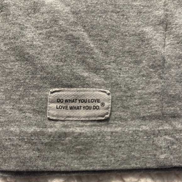 Life Is Good Gray Born To Ride Short Sleeve Tee - Picture 3 of 4